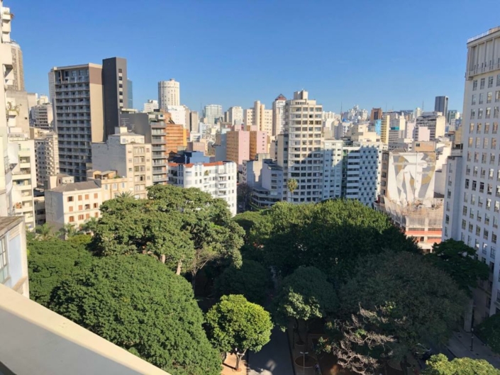 Hotel San Raphael em São Paulo vista durante o dia